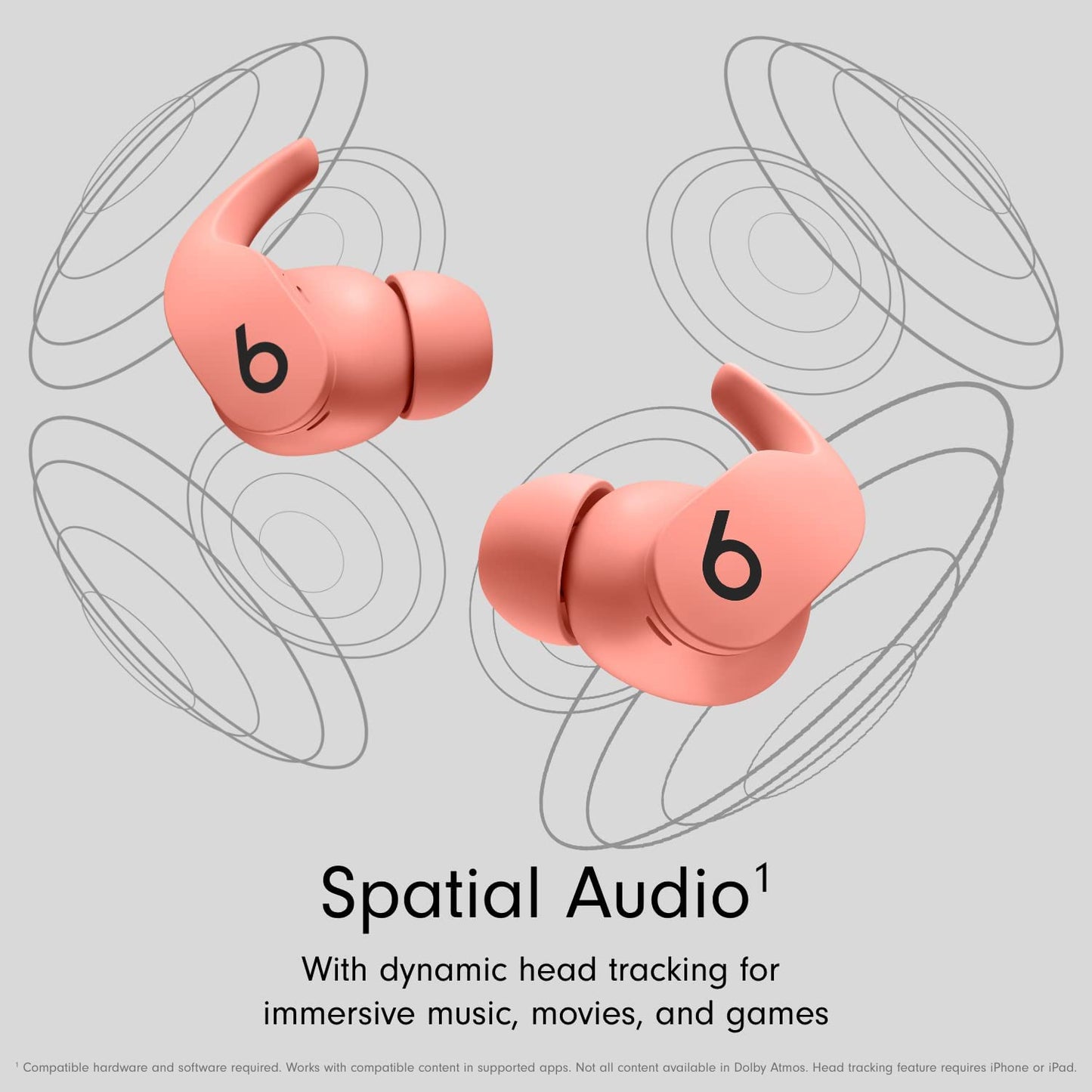 Beats Fit Pro - True Wireless Noise Cancelling Earbuds - Coral Pink