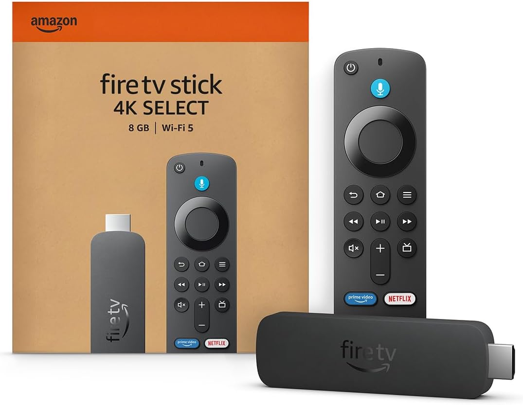 Amazon Fire TV Stick 4K Max streaming device, Wi-Fi 6, Alexa Voice Remote (includes TV controls)