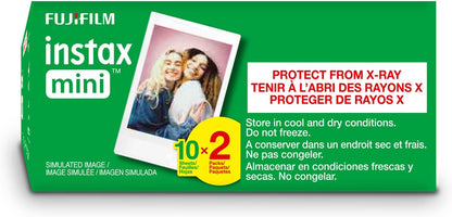 Fujifilm INSTAX Mini Instant Film Twin Pack (White)