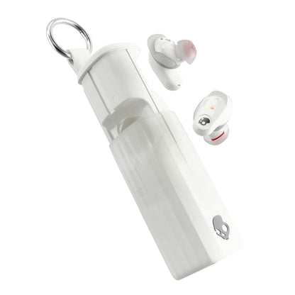 Skullcandy Method 360 ANC Wireless Earbuds, Sound by Bose, Bluetooth Headphones, Premium Noise Cancelling, Up to 40 Hrs Battery, Sweat and Water Resistant, Microphone for iPhone Android - Bone