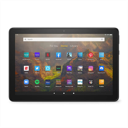 Amazon Fire HD 10 tablet, 10.1", 1080p Full HD, 64 GB, (2021 release), Black, without lockscreen ads