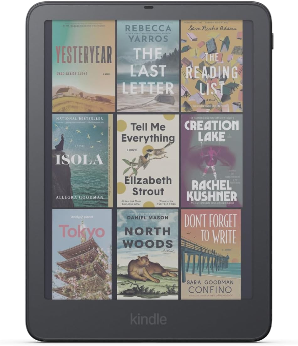 Amazon Kindle Colorsoft Signature Edition 32GB 7" Aluminum Color E-Reader (2026) - Graphite