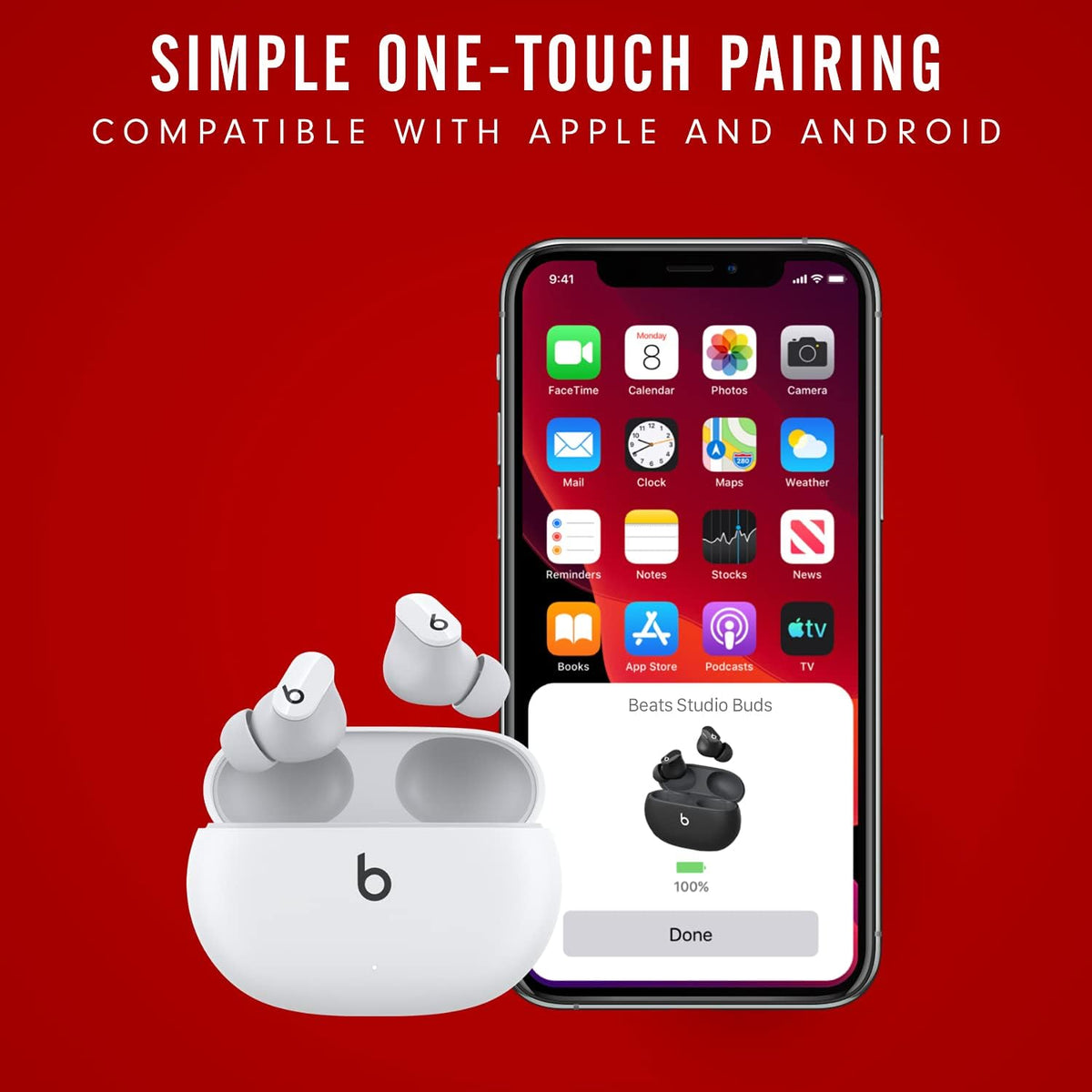 Beats Studio Buds (MJ4X3LL/A) White