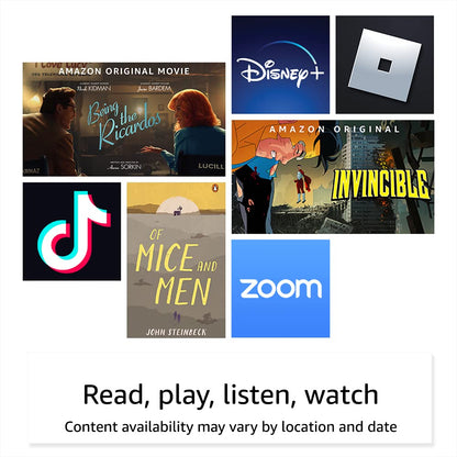 Amazon Fire 7 tablet (newest model) 7” display, read and watch, under $60 with 10-hour battery life, 16 GB, Denim