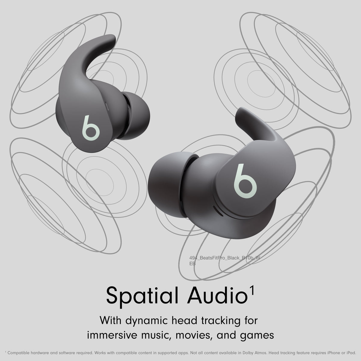 Beats Fit Pro True Wireless Noise Cancelling Earbuds - Sage Grey