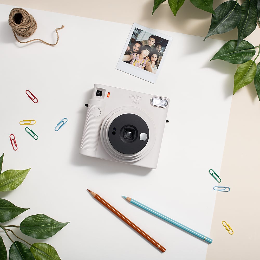 Fujifilm INSTAX Square SQ1 Instant Camera - Chalk White