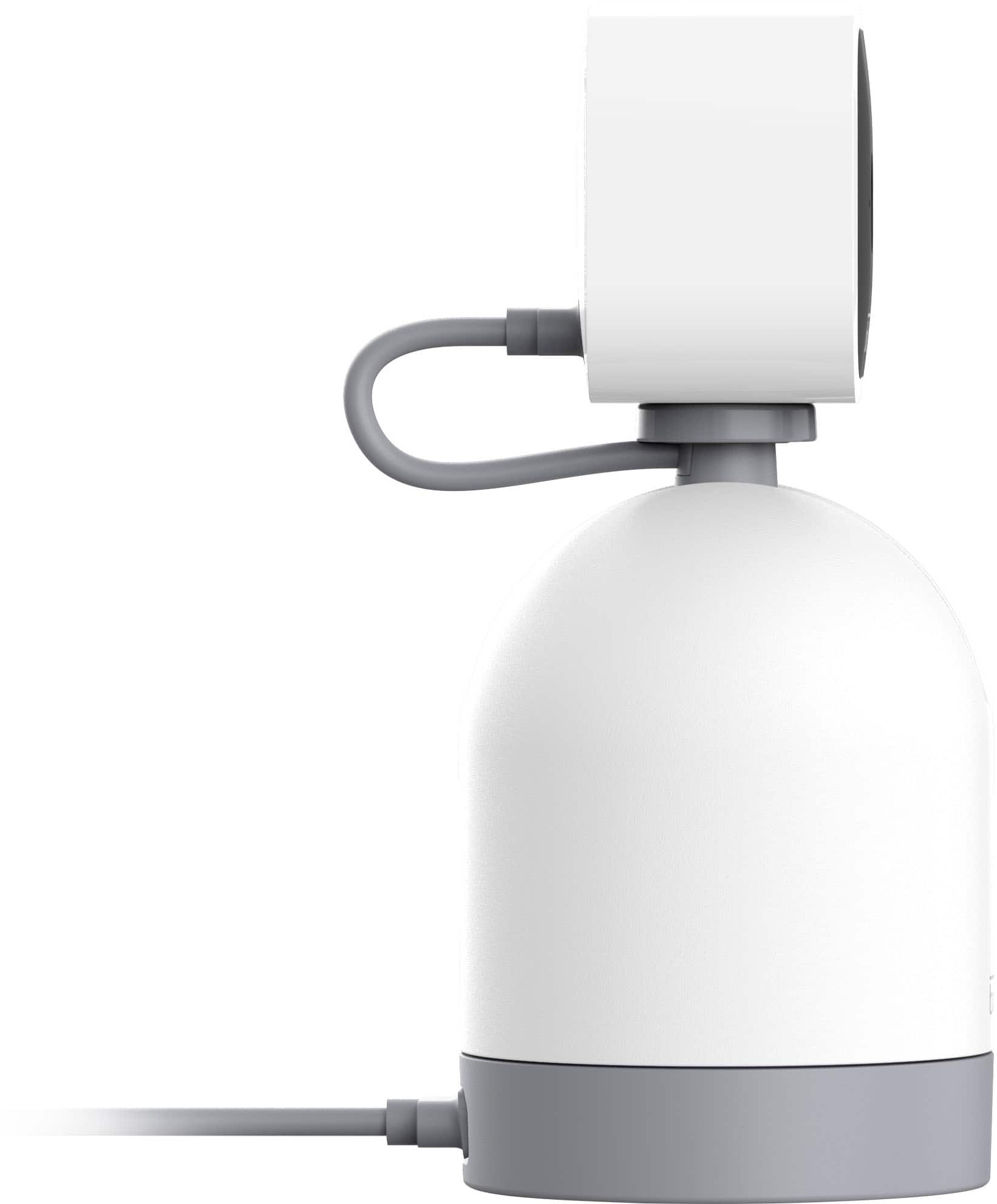 Blink Mini Pan-Tilt Indoor 1080p HD Security Camera with Rotating Mount - White