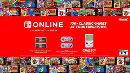 Nintendo Switch OLED Model Super Mario Bros. Wonder Bundle with Switch Online - Red/Blue