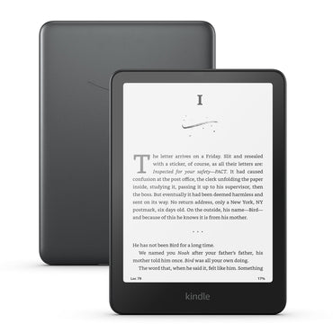 Amazon Kindle Paperwhite Signature Edition 32GB (newest model) - Our fastest Kindle with auto-adjusting front light, wireless charging, and weeks of battery life - Metallic Black