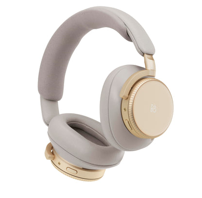 Bang & Olufsen Beoplay H100 Premium Wireless Active Noise Cancelling Over-Ear Headphones with Protective Carrying Case,Hourglass Sand