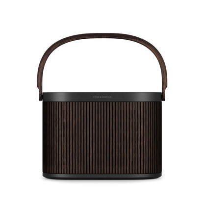 Bang & Olufsen Beosound A5 - Portable Bluetooth Speaker with Wi-Fi Connection, Carry-Strap, Dark Oak