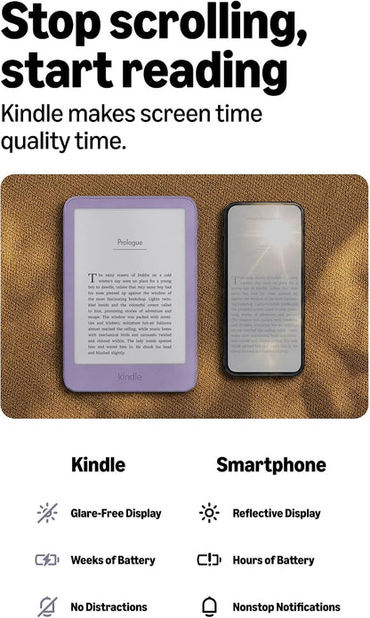 Amazon Kindle 16GB 6" E-Reader (2026) - Ube