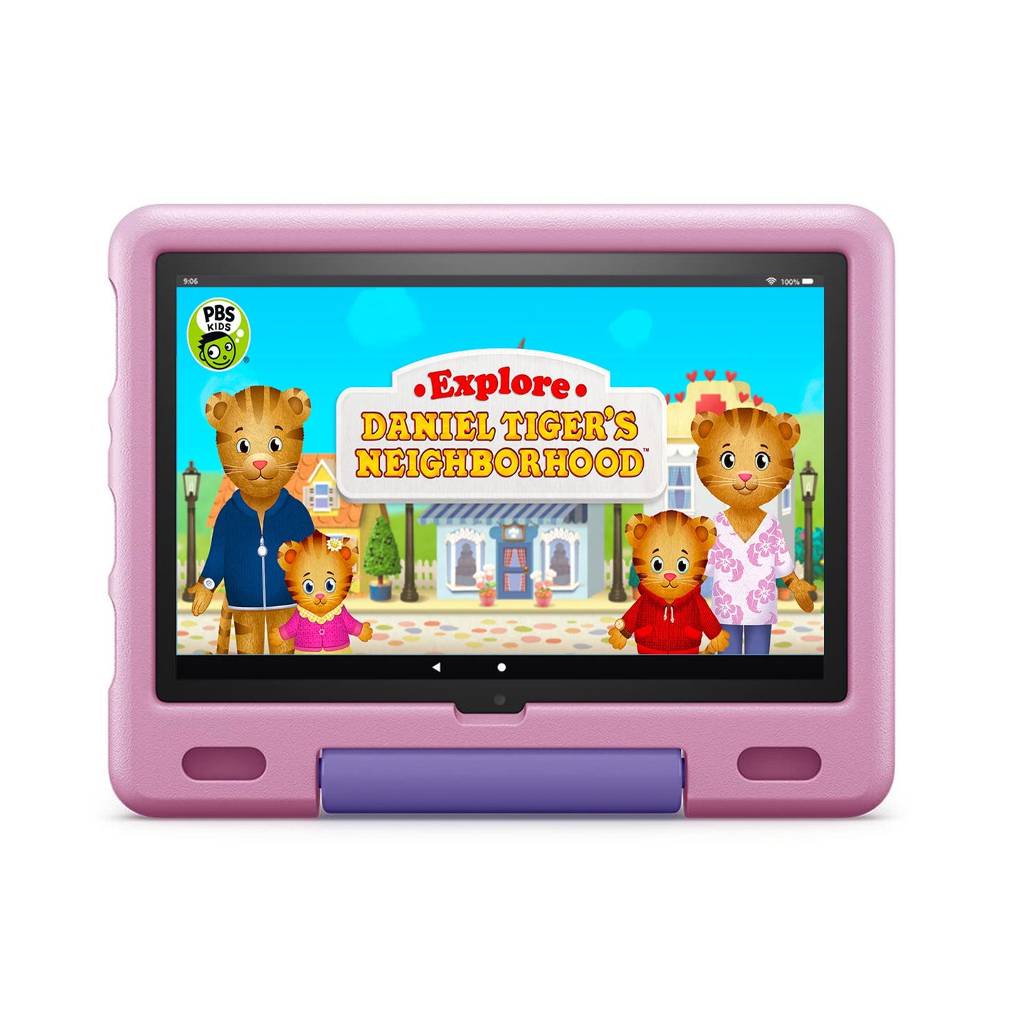Amazon Fire HD 10 Kids tablet, 10.1", 1080p Full HD, ages 3-7, 32 GB, Lavender