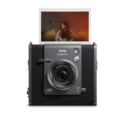 Fujifilm Instax Wide Evo Hybrid Instant Camera - Black
