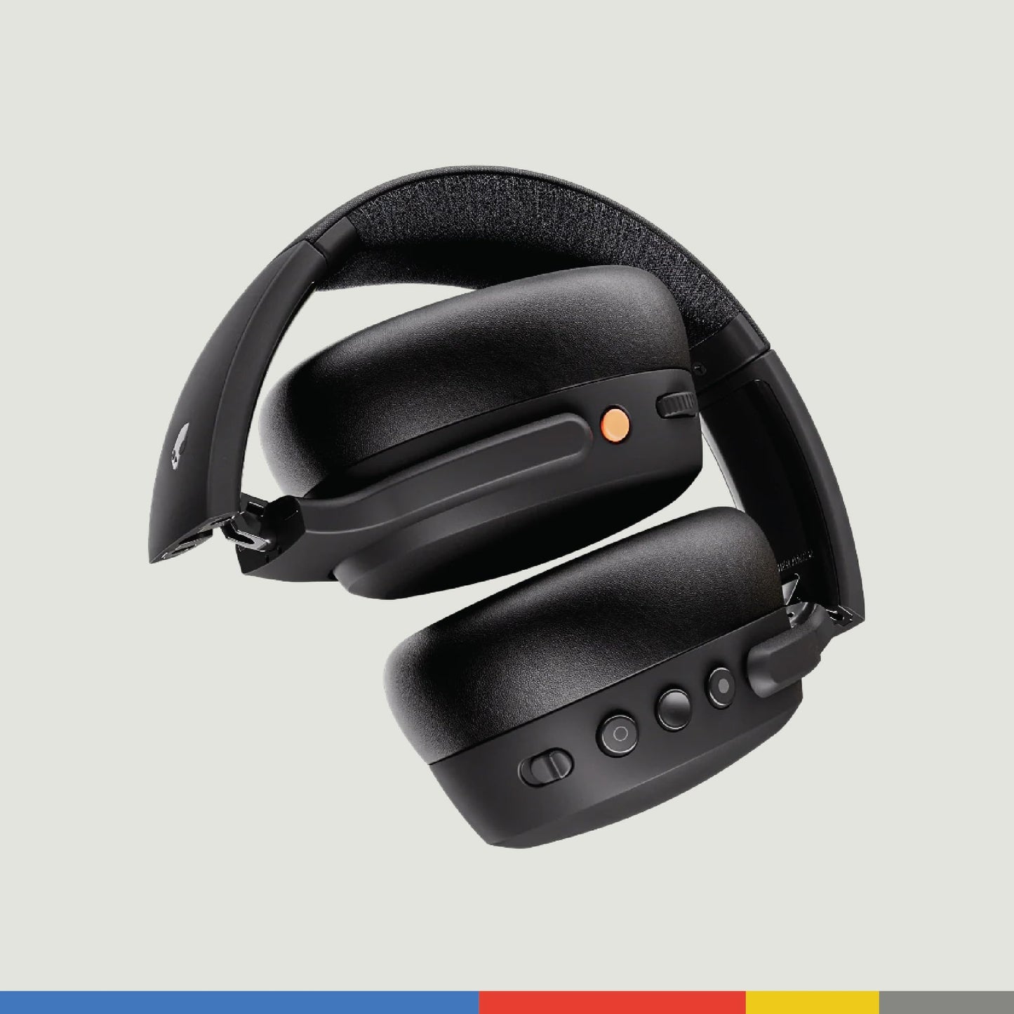 Skullcandy Crusher ANC 2 Over-Ear Noise Canceling Wireless Headphones with Sensory Bass and Charging Cable, 50 Hr Battery, Skull-iQ, Alexa Enabled, Microphone, Works with Bluetooth Devices - Black