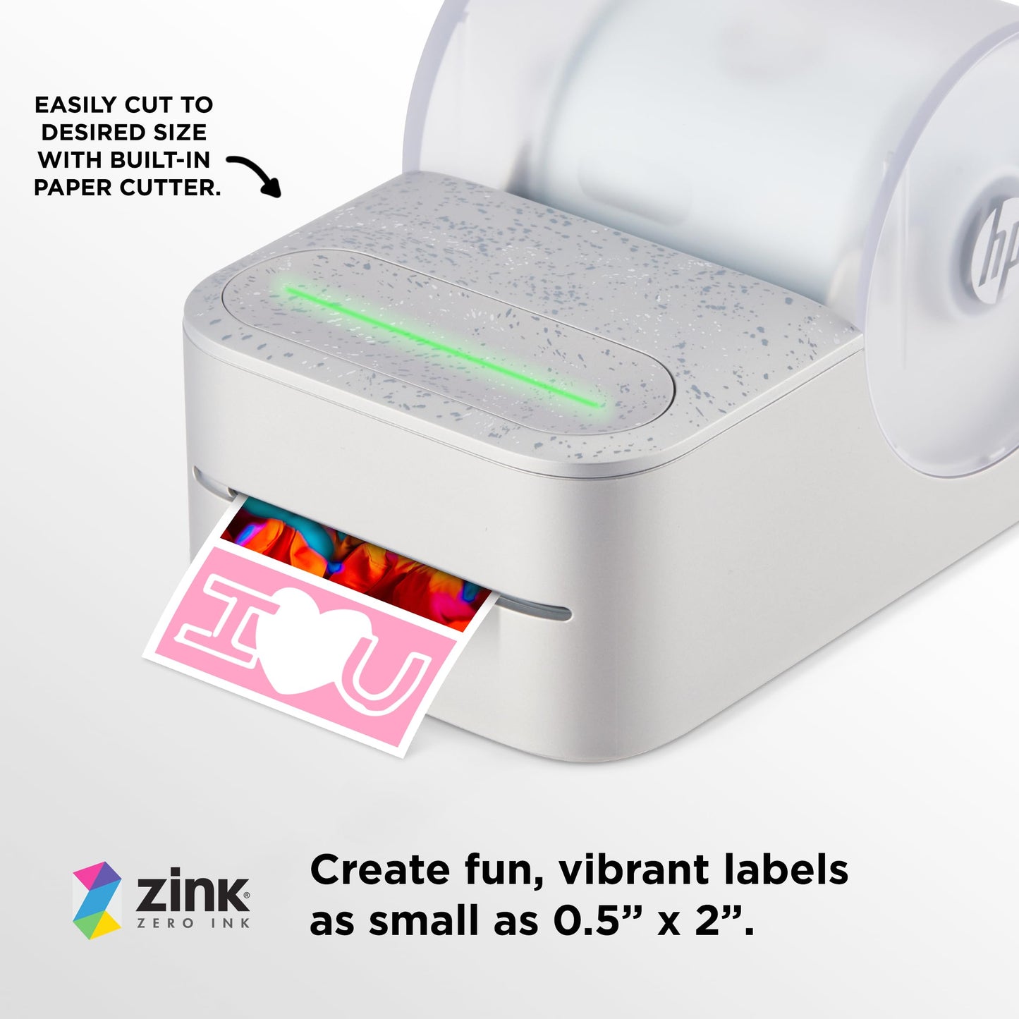 HP Sprocket Panorama 16.4’ (5 Meter) Zink Paper Roll - Zink Zero-Ink Sticky Backed, Smudge-Proof Instant Photo Paper Roll. Compatible with HP Sprocket Panorama Photo and Label Printer