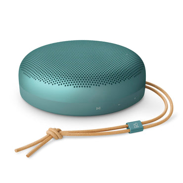 Bang & Olufsen Beosound A1 3rd Gen Portable Waterproof Bluetooth Speaker with 3 Microphones, Cradle to Cradle (C2C) Certified, Eucalyptus Green