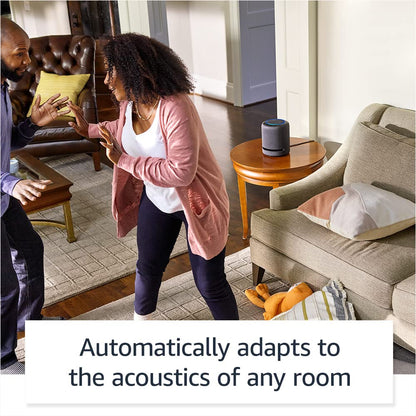 Amazon Echo Studio (newest model), Our best-sounding Alexa speaker, Perfect for living rooms, family rooms, and other large spaces, Charcoal
