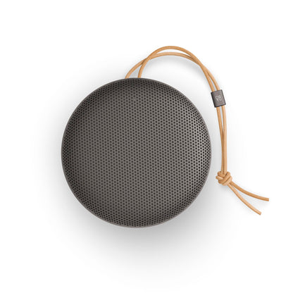 Bang & Olufsen Beosound A1 3rd Gen Portable Waterproof Bluetooth Speaker with 3 Microphones, Cradle to Cradle (C2C) Certified, Warm Granite