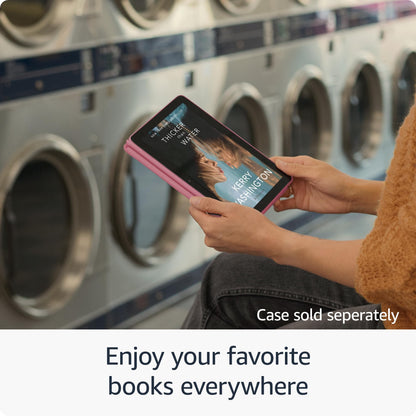 Amazon Fire HD 8 tablet (newest model), 8” HD Display, 4GB memory, 64GB, responsive and vibrant, designed for portable entertainment, Black