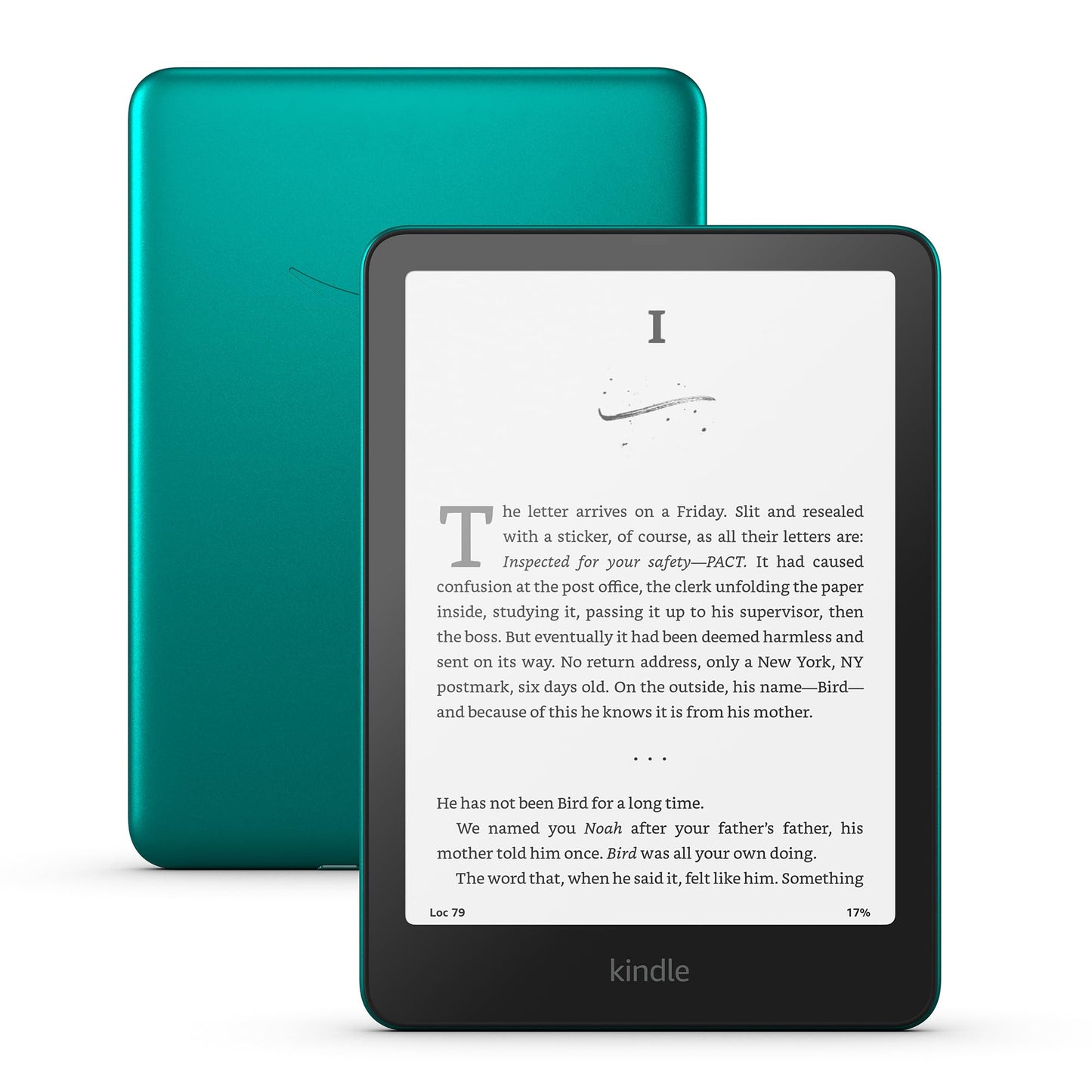 Amazon Kindle Paperwhite Signature Edition 32GB (newest model) - Our fastest Kindle with auto-adjusting front light, wireless charging, and weeks of battery life - Metallic Jade