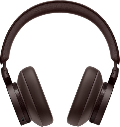 Bang & Olufsen Beoplay H95 Premium Comfortable Wireless Active Noise Cancelling (ANC) Over-Ear Headphones with 38 Hours Battery Life and Protective Carrying Case, Chestnut