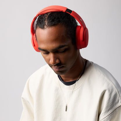 Skullcandy Crusher ANC 2 Wireless Over-Ear Bluetooth Headphones with Multi-Sensory Bass, Active Noise Cancelling, Up to 60 Hours Battery, Microphone for iPhone Android - Plasma