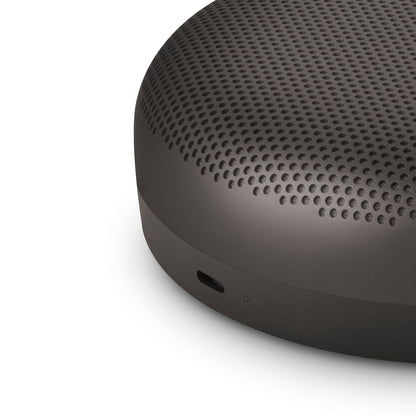 Bang & Olufsen Beosound A1 3rd Gen Portable Waterproof Bluetooth Speaker with 3 Microphones, Cradle to Cradle (C2C) Certified, Warm Granite