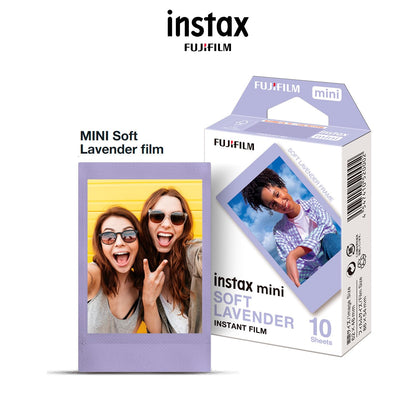 Fujifilm Instax Mini Soft Lavender Instant Film - 10 Exposures
