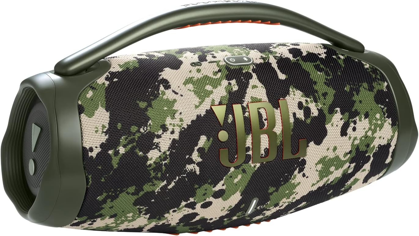 JBL Boombox 3 - Portable Bluetooth Speaker (Squad)