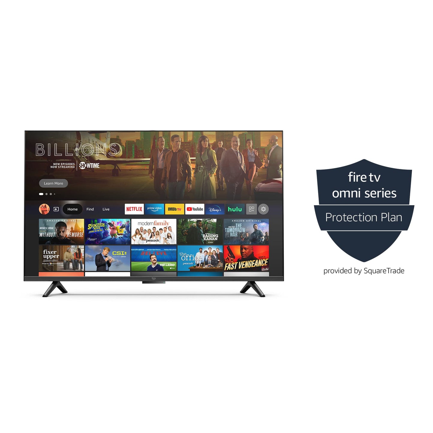Amazon Fire TV 43" Omni Series 4K UHD smart TV, hands-free with Alexa