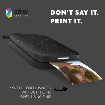 HP Sprocket 2x3" Premium Zink Sticky Back Photo Paper (100 Sheets) Compatible with HP Sprocket Photo Printers, Original Version.