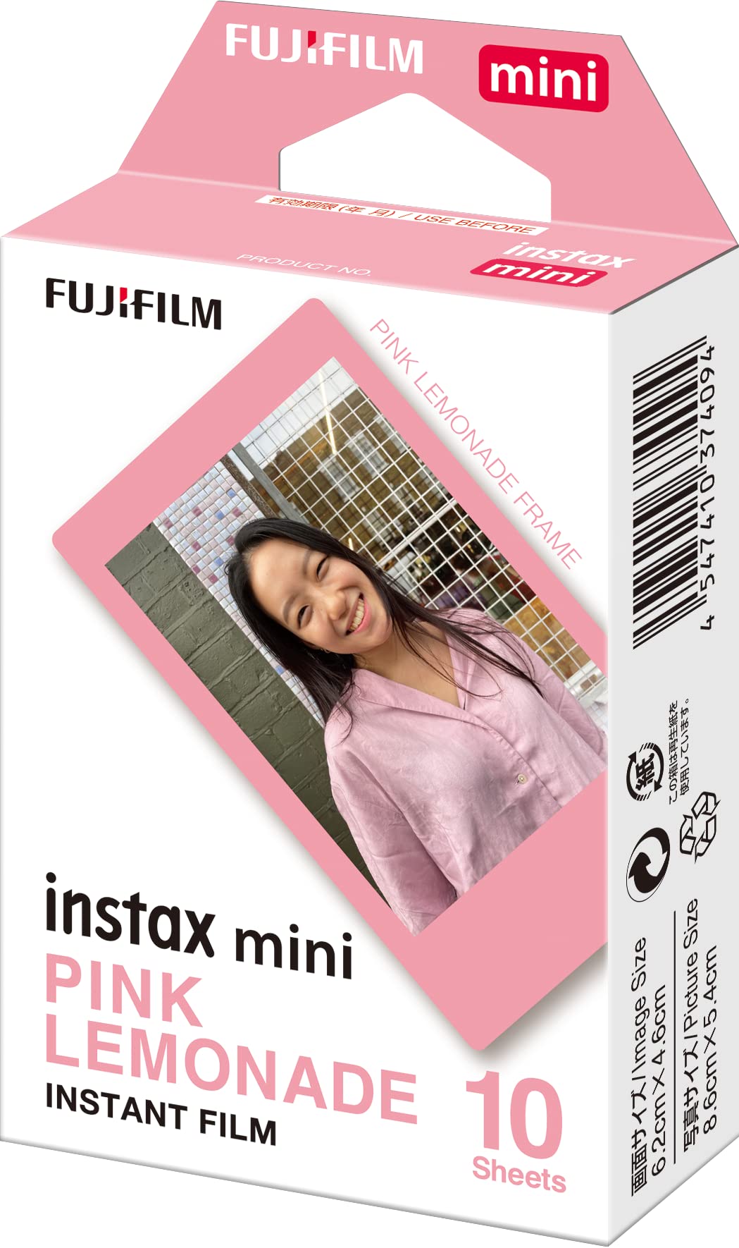 FUJIFILM Instax Mini Pink Lemonade Film - 10 Exposures
