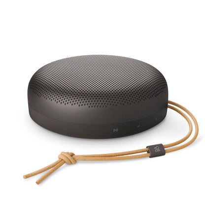 Bang & Olufsen Beosound A1 3rd Gen Portable Waterproof Bluetooth Speaker with 3 Microphones, Cradle to Cradle (C2C) Certified, Warm Granite