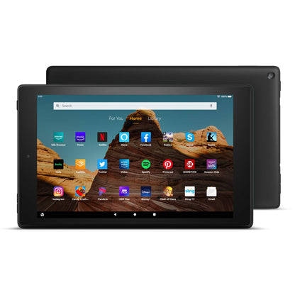 Fire HD 10 Tablet (10.1" 1080p full HD display, 64 GB) - Black (2019 Release)