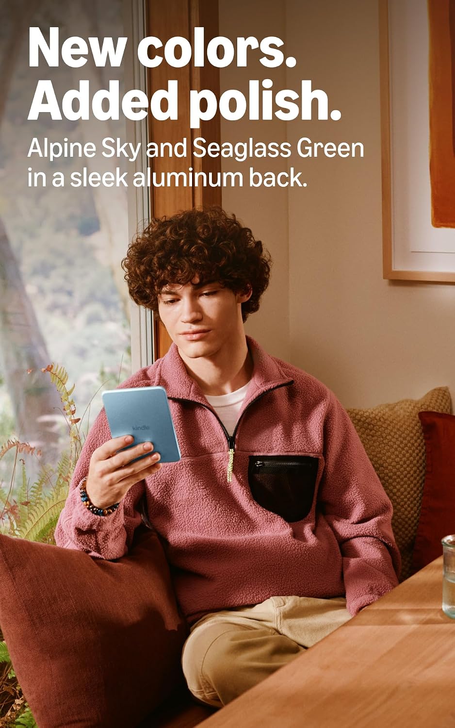Amazon Kindle 32GB 6" Aluminum E-Reader (2026) No Ads - Alpine Sky
