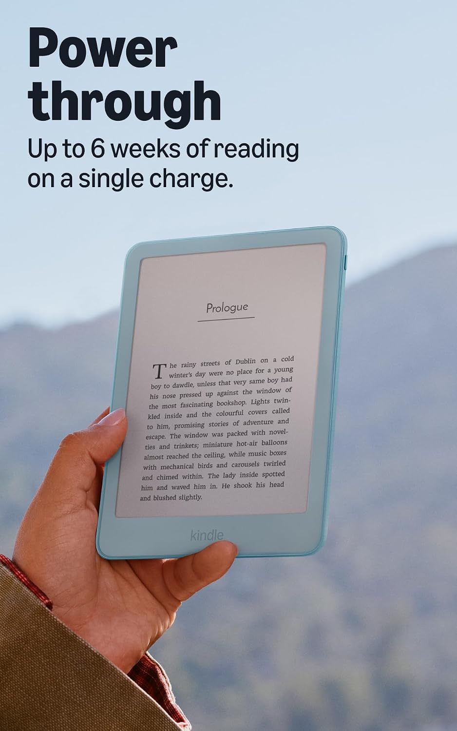 Amazon Kindle 32GB 6" Aluminum E-Reader (2026) No Ads - Alpine Sky