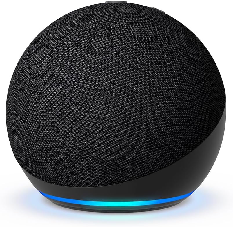 Amazon Echo Dot (newest model), Vibrant sounding Alexa speaker, Great for bedrooms, dining rooms and offices, Deep Sea Blue