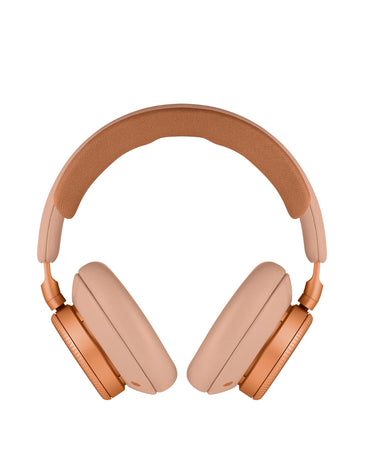 Bang & Olufsen Beoplay H100 Premium Wireless Active Noise Cancelling Over-Ear Headphones with Protective Carrying Case, Sunset Apricot