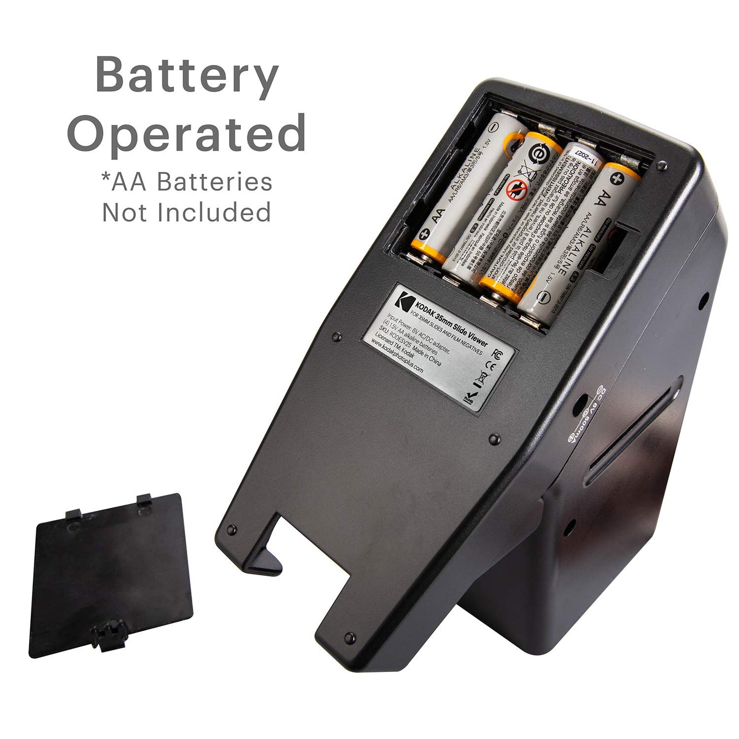 KODAK 35mm Slide and Film Viewer - Battery Operation, 3X Magnification, LED Lighted Viewing - for 35mm Slides & Film Negatives
