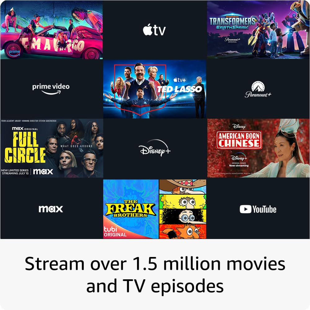 Fire TV Stick Lite, free and live TV, Alexa Voice Remote Lite, smart home controls, HD streaming