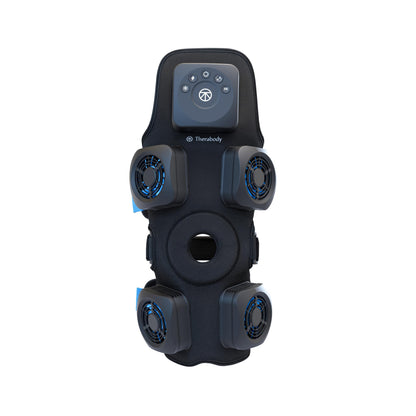 Therabody RecoveryTherm Knee - Contrast Therapy Wrap - Hot & Cold Vibration Wrap for Athletes - Advanced Contrast Therapy for Knee Pain Relief with Cryothermal Technology - One Size Fits All