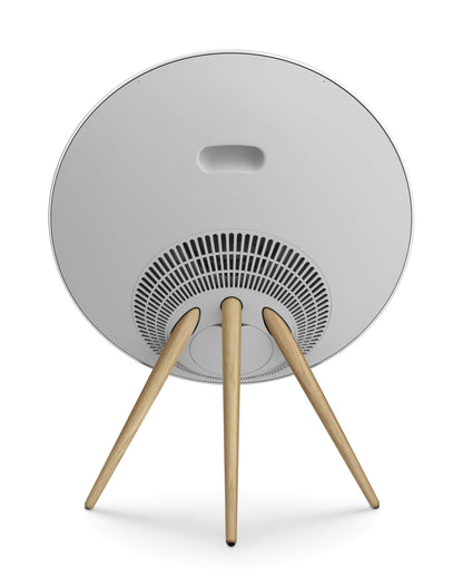 Bang & Olufsen Beosound A9 (5th Generation) - Iconic and Powerful Multiroom WiFi and Bluetooth Home Speaker with Active Room Compensation, Natural Aluminum