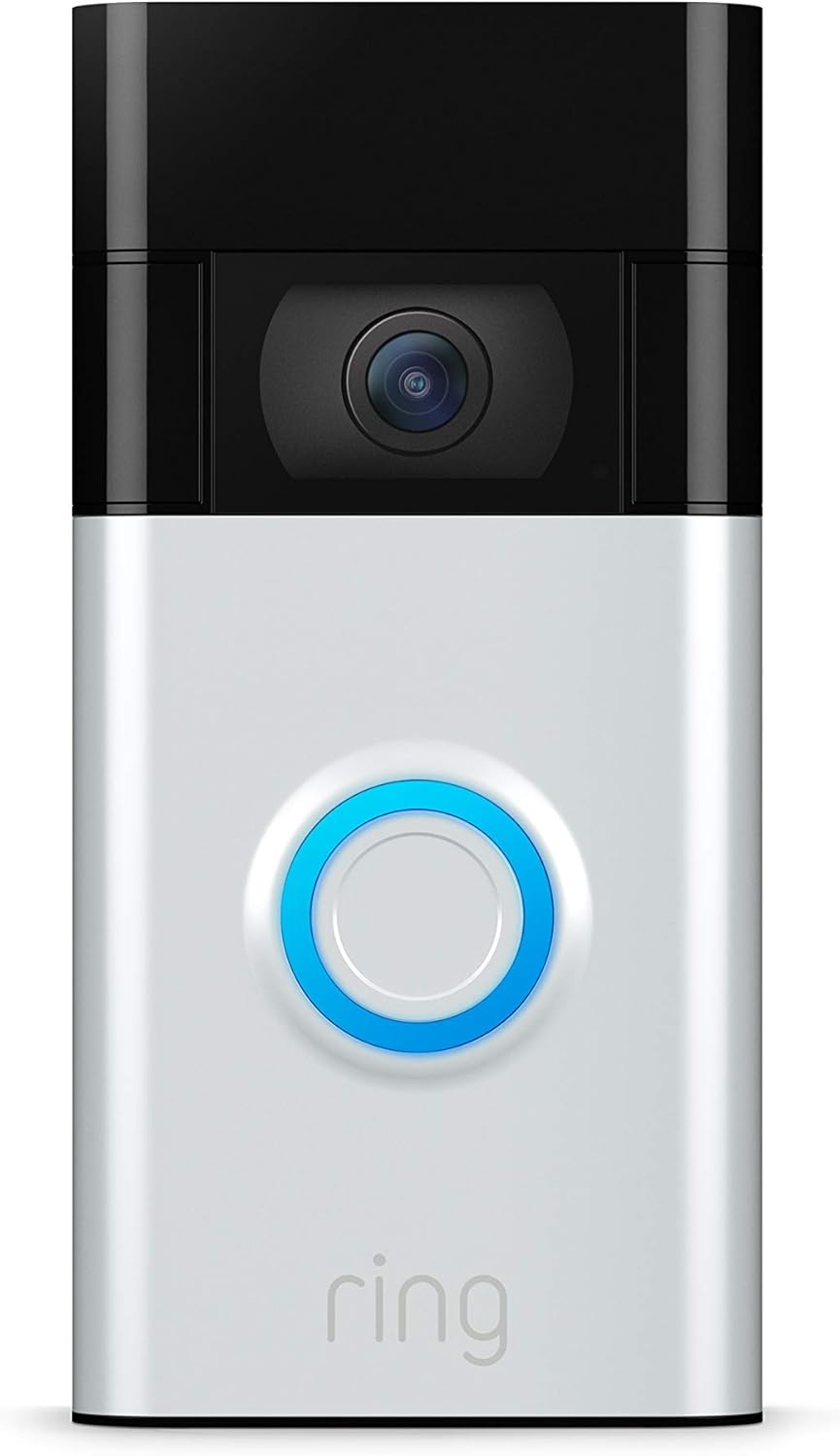 Ring Video Doorbell - 1080p HD video, improved motion detection, easy installation (2020 release) - Venetian Bronze