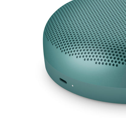 Bang & Olufsen Beosound A1 3rd Gen Portable Waterproof Bluetooth Speaker with 3 Microphones, Cradle to Cradle (C2C) Certified, Eucalyptus Green