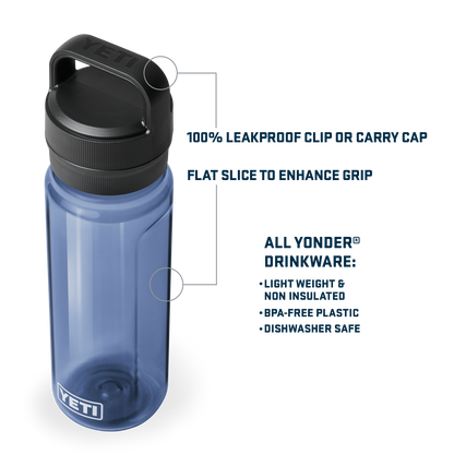 YETI Yonder 750 mL / 25 oz Water Bottle with Chug Cap