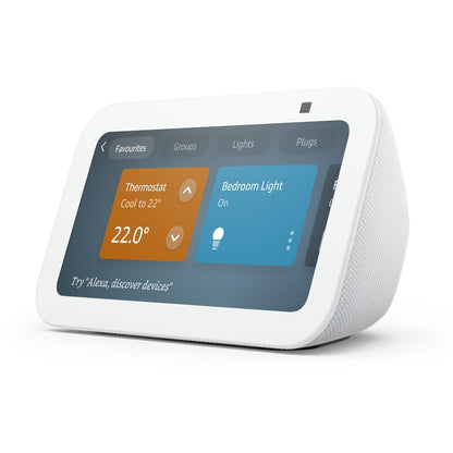 Amazon Echo Show 5 3rd Gen 5.5" Smart Display with Alexa - Glacier White