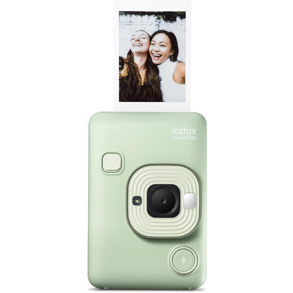 Fujifilm INSTAX Mini LiPlay Hybrid Instant Camera - Matcha Green