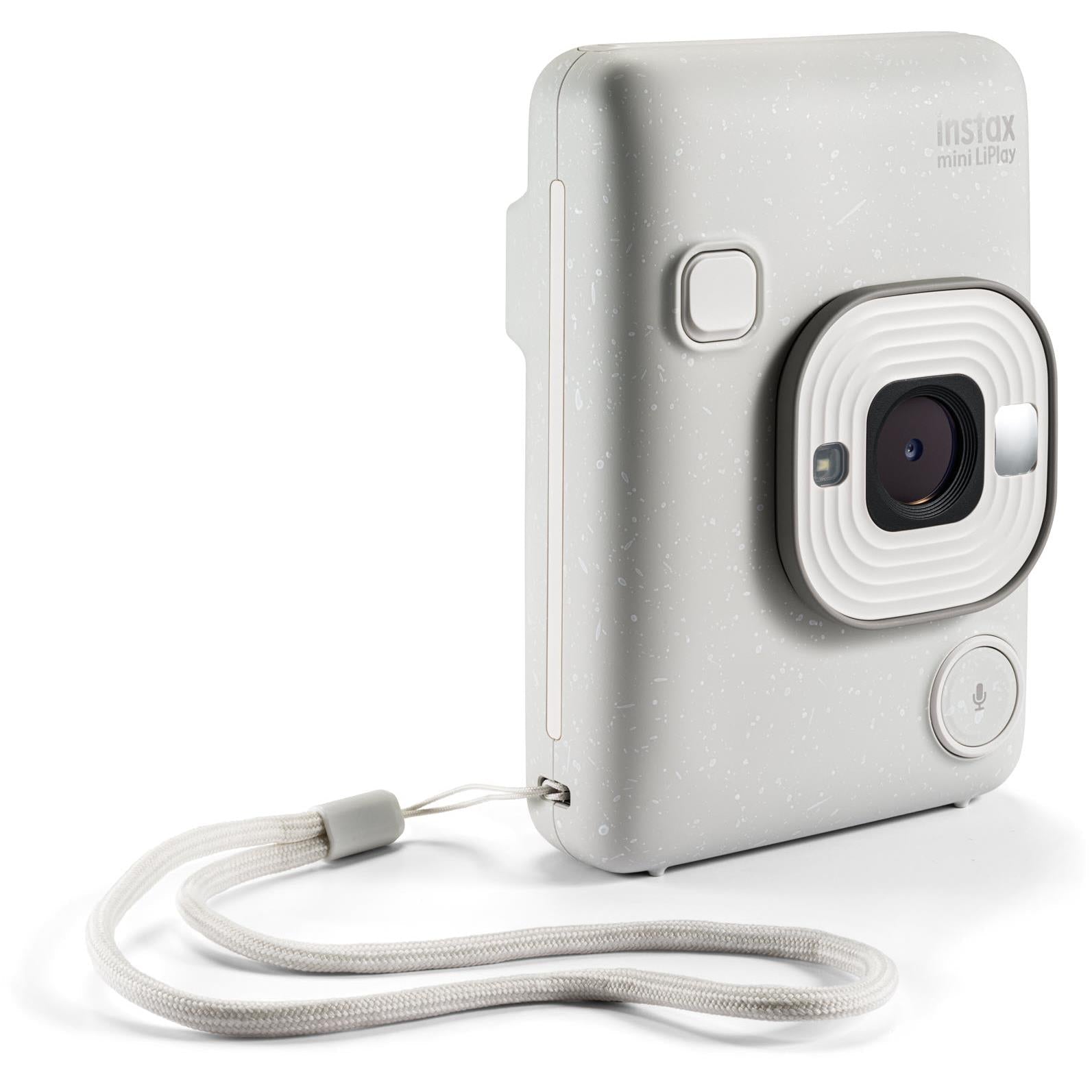 Fujifilm INSTAX Mini LiPlay Hybrid Instant Camera - Misty White
