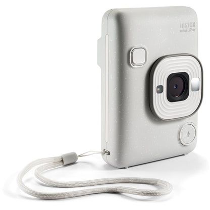 Fujifilm INSTAX Mini LiPlay Hybrid Instant Camera - Misty White
